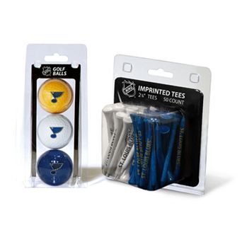 Team Golf St. Louis Blues Ball & Tee Set