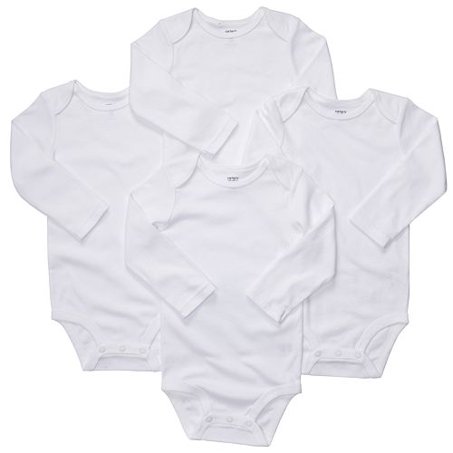 Baby Carter's 4pk. The Original Bodysuit Solid Bodysuits