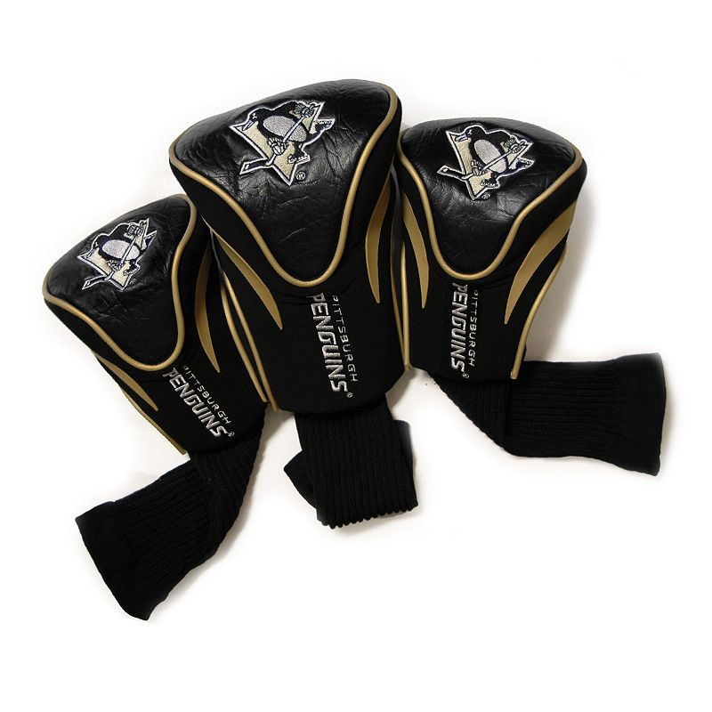 UPC 637556152947 product image for Team Golf Pittsburgh Penguins 3-pc. Contour Head Cover Set, Multicolor | upcitemdb.com