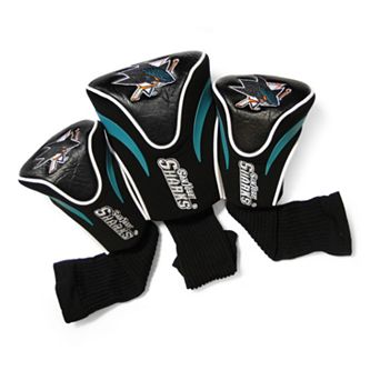 Team Golf San Jose Sharks 3 pc Contour Head Cover Set
