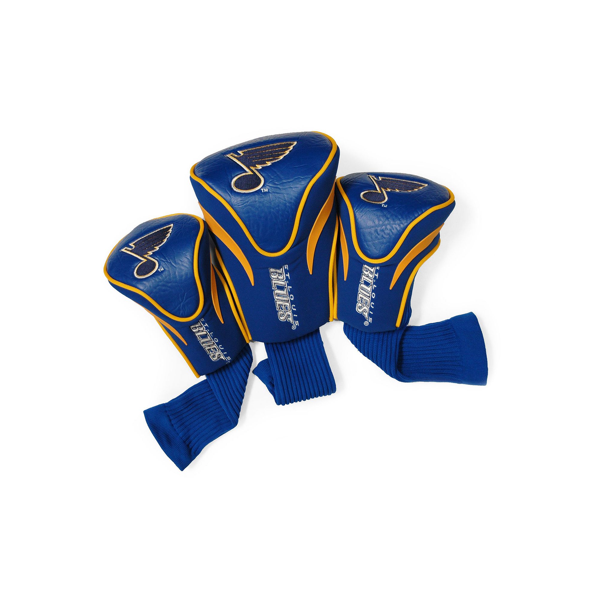 Team Golf St. Louis Blues 3-pc. Contour Head Cover Set