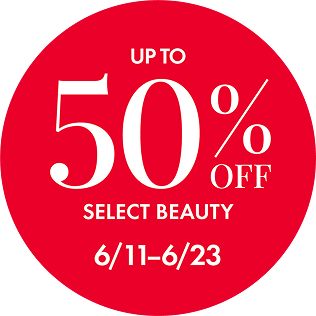 Up to 50% Off Select Beauty