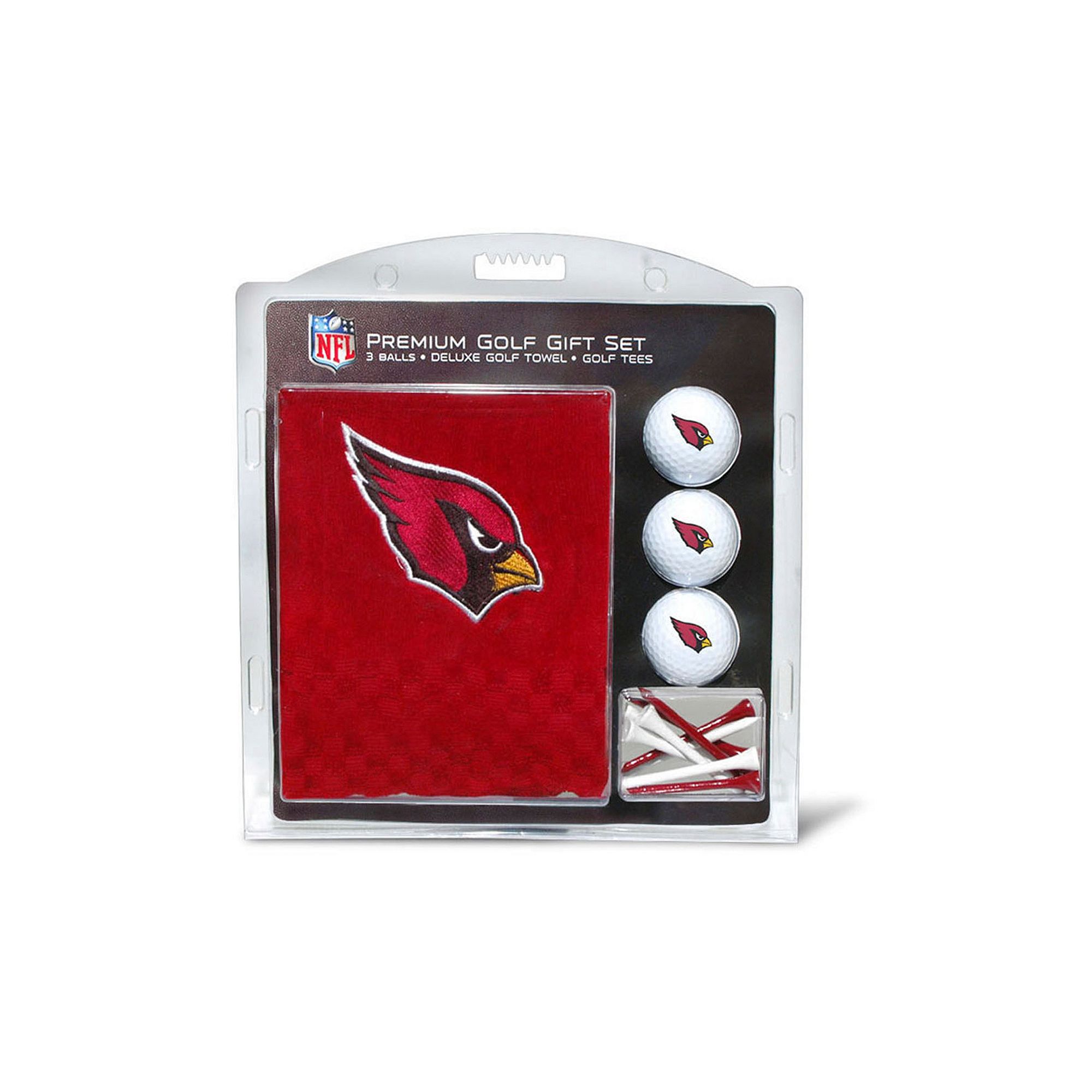 Team Golf Arizona Cardinals Embroidered Towel Gift Set