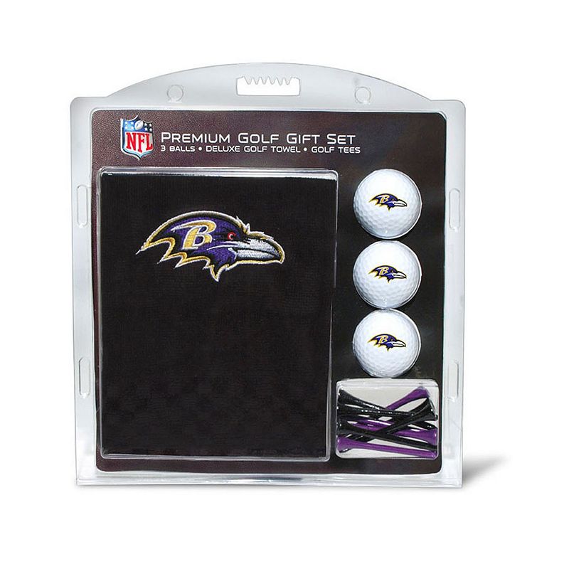 UPC 637556302205 product image for Team Golf Baltimore Ravens Embroidered Towel Gift Set, Multicolor | upcitemdb.com