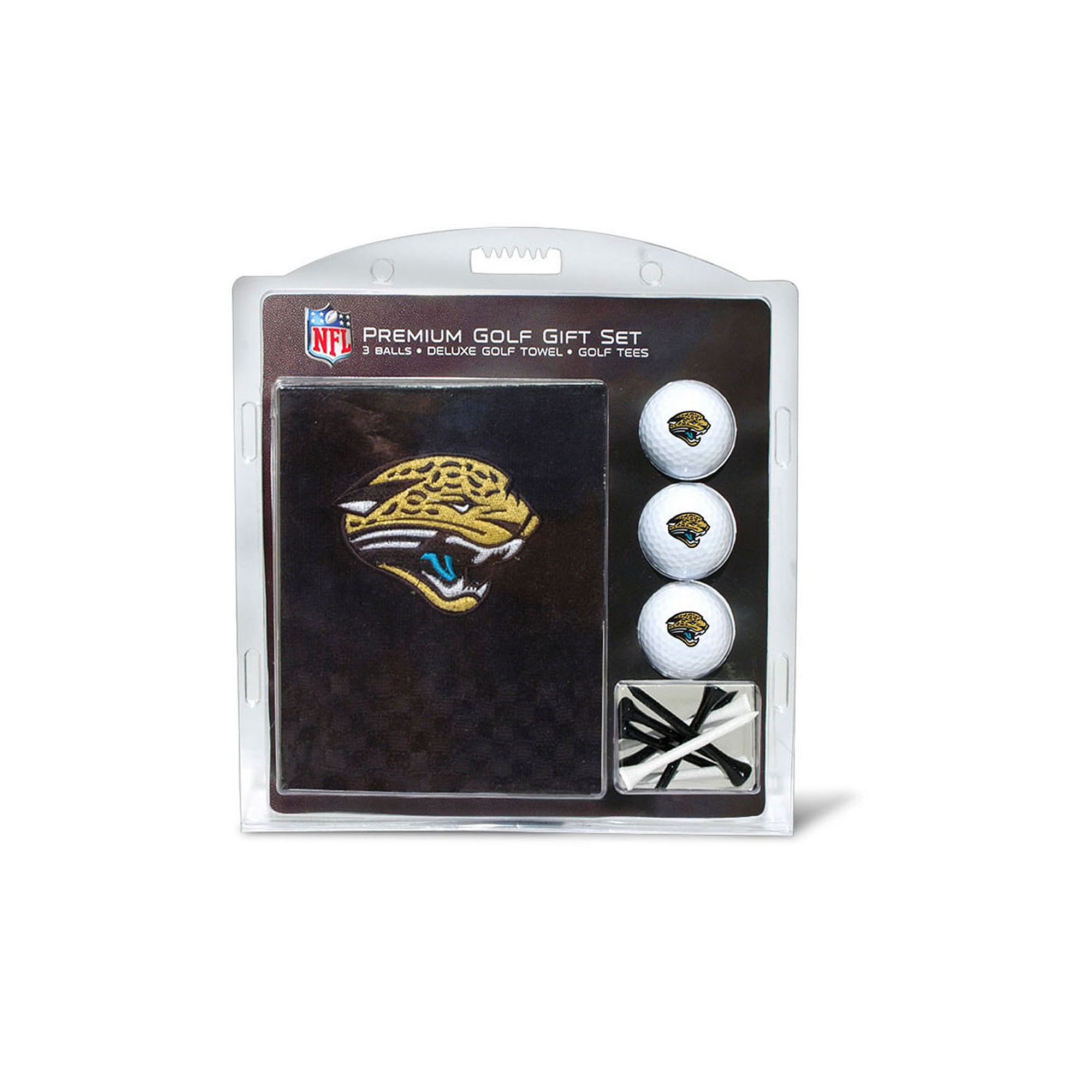 Team Golf Jacksonville Jaguars Embroidered Towel Gift Set