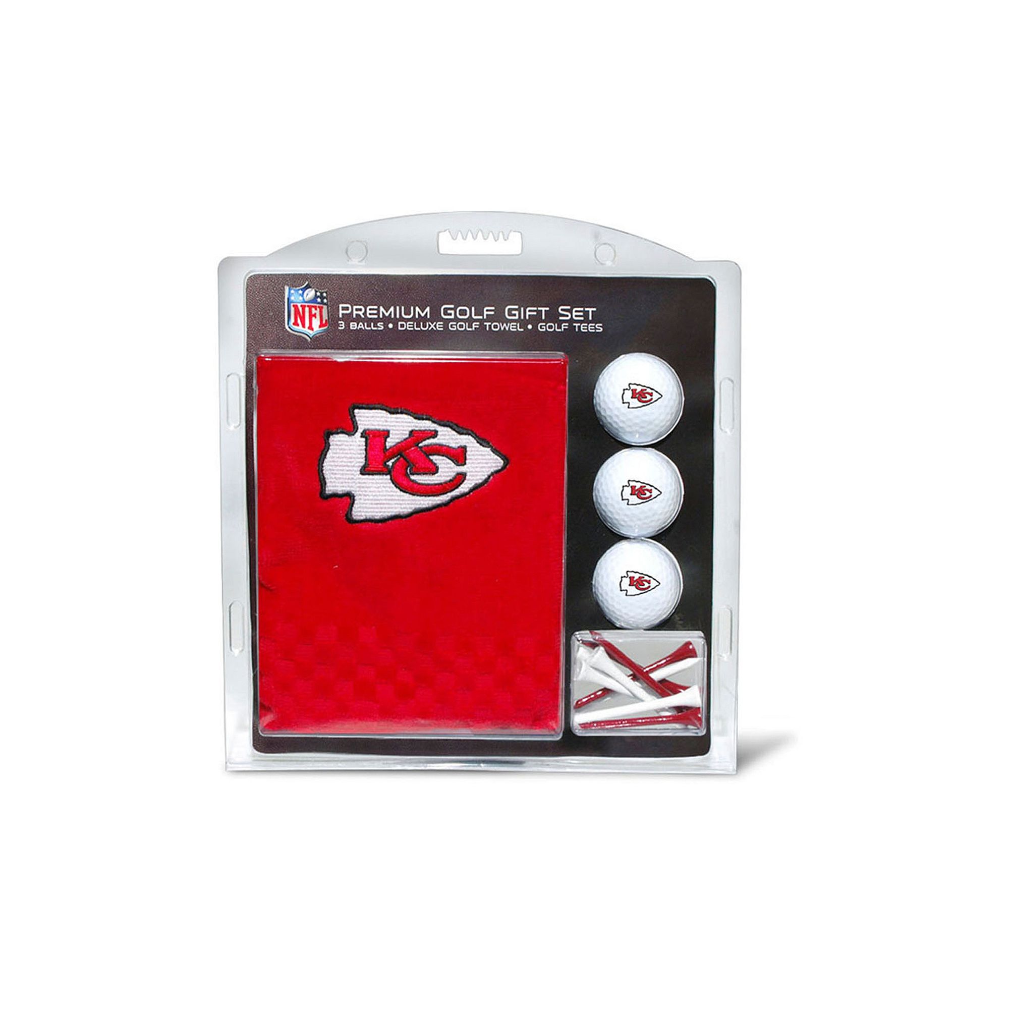 Team Golf Kansas City Chiefs Embroidered Towel Gift Set