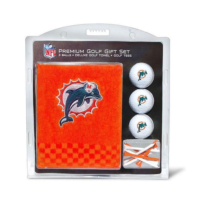 UPC 637556315205 product image for Team Golf Miami Dolphins Embroidered Towel Gift Set, Multicolor | upcitemdb.com