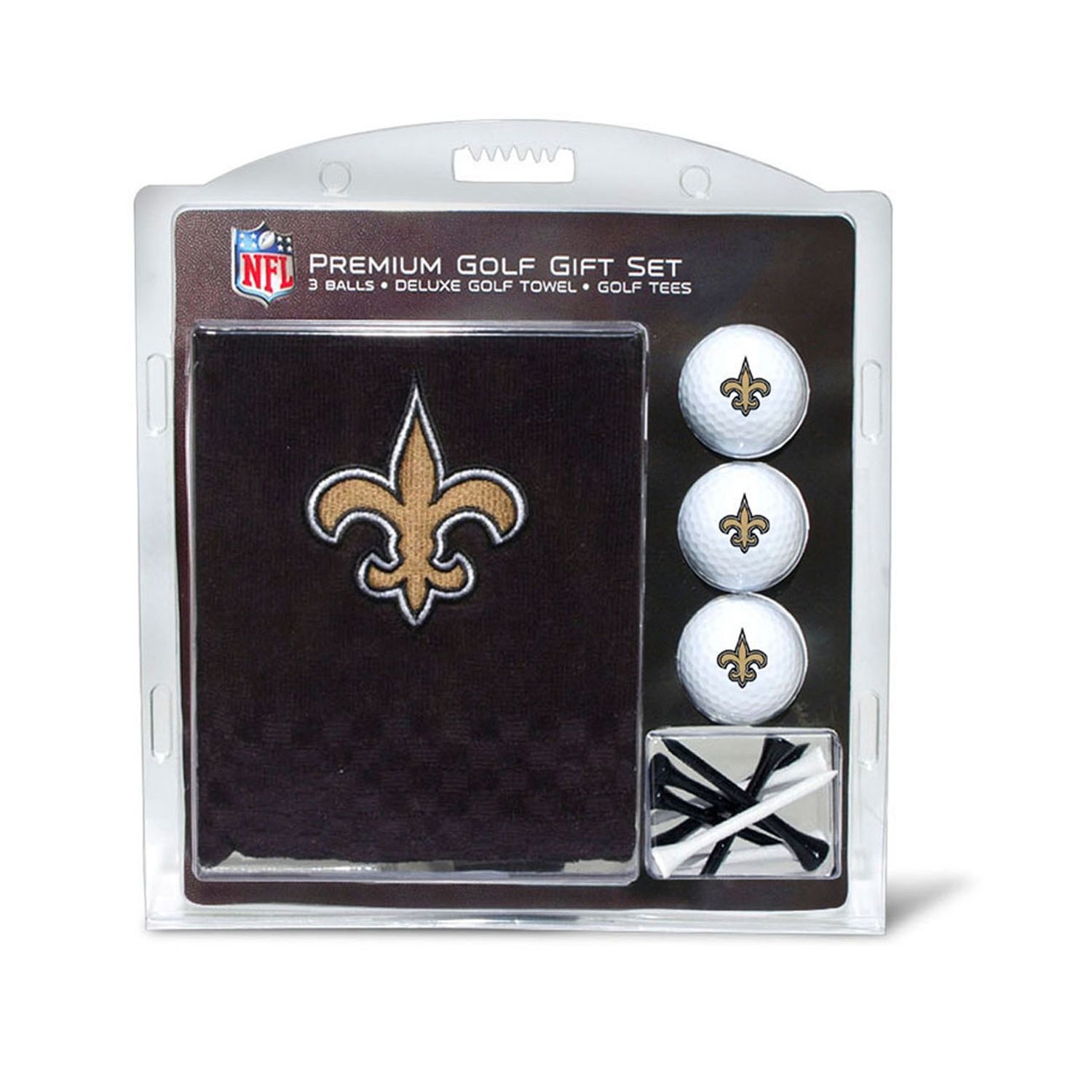 Team Effort New Orleans Saints 19 x 41 Microfiber Golf Towel