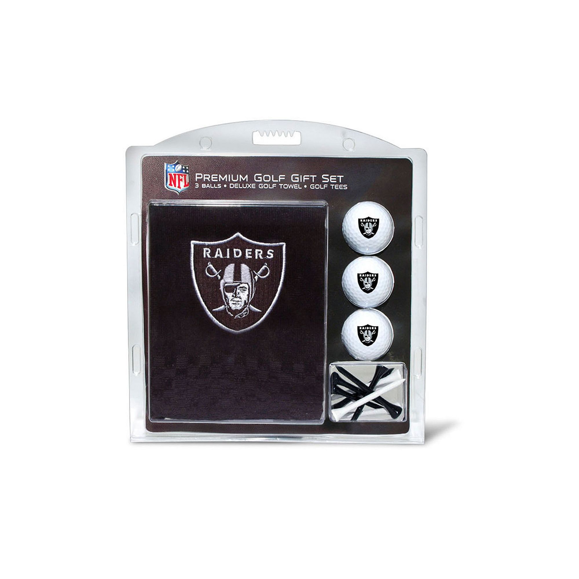 Team Golf Oakland Raiders Embroidered Towel Gift Set