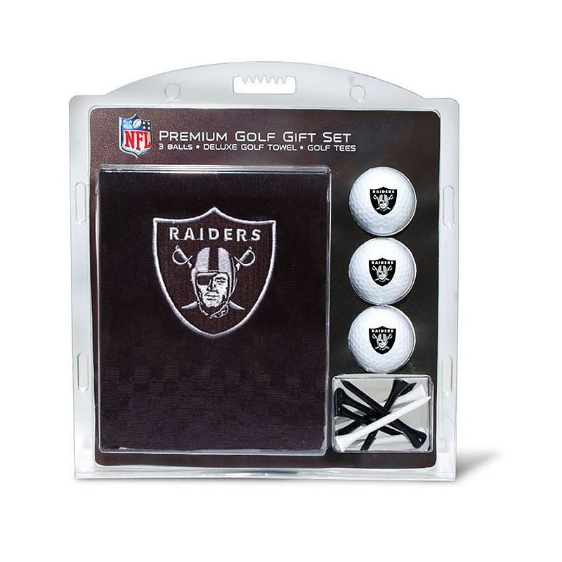 UPC 637556321206 product image for Team Golf Oakland Raiders Embroidered Towel Gift Set, Multicolor | upcitemdb.com