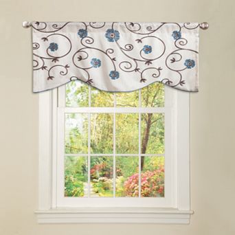 Lush Decor Royal Garden Window Valance - 42" x 18"