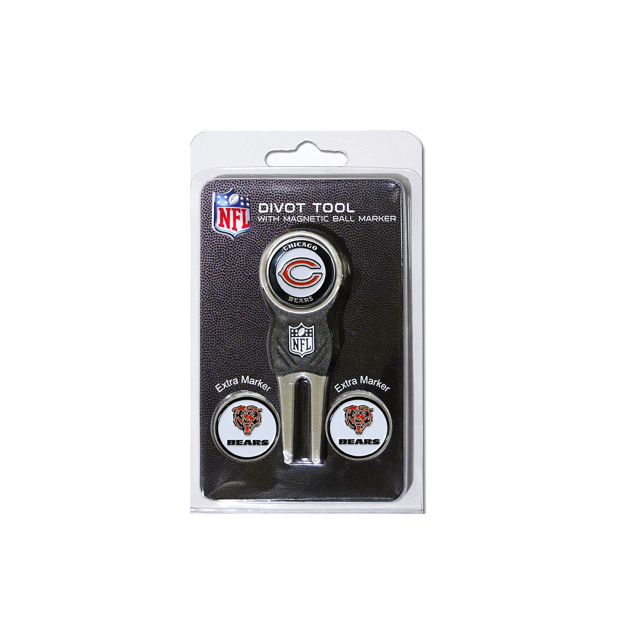 Team Golf Chicago Bears 4-pc. Divot Tool & Ball Marker Set