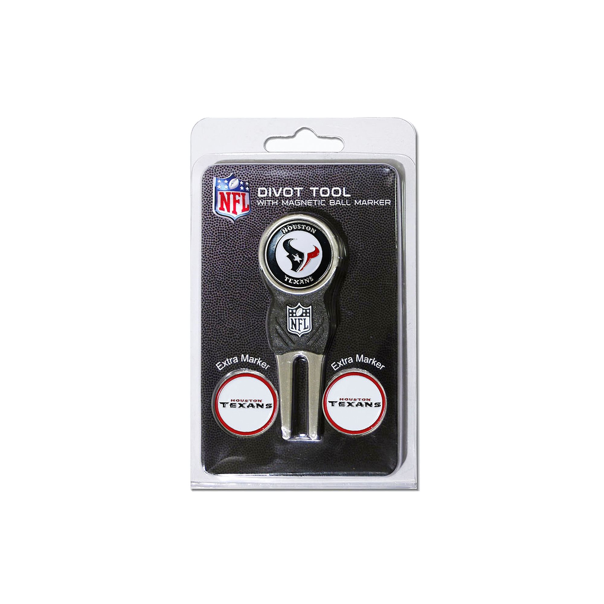 Team Golf Houston Texans 4-pc. Divot Tool & Ball Marker Set