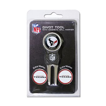 Team Golf Houston Texans 4 pc Divot Tool & Ball Marker Set