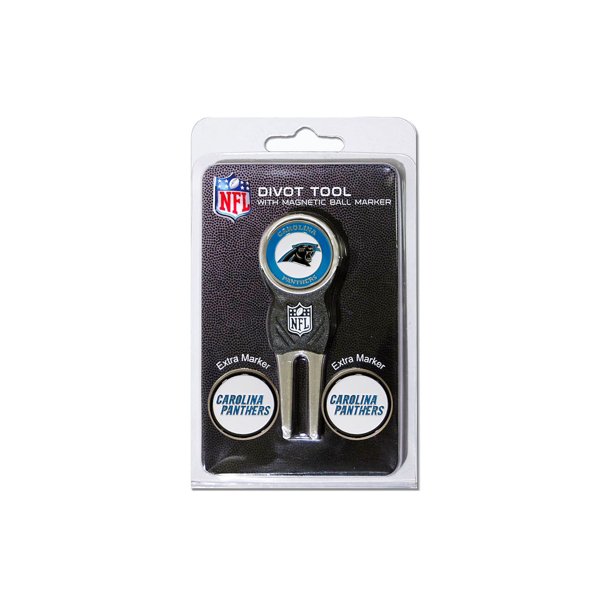 Team Golf Carolina Panthers 4-pc. Divot Tool & Ball Marker Set