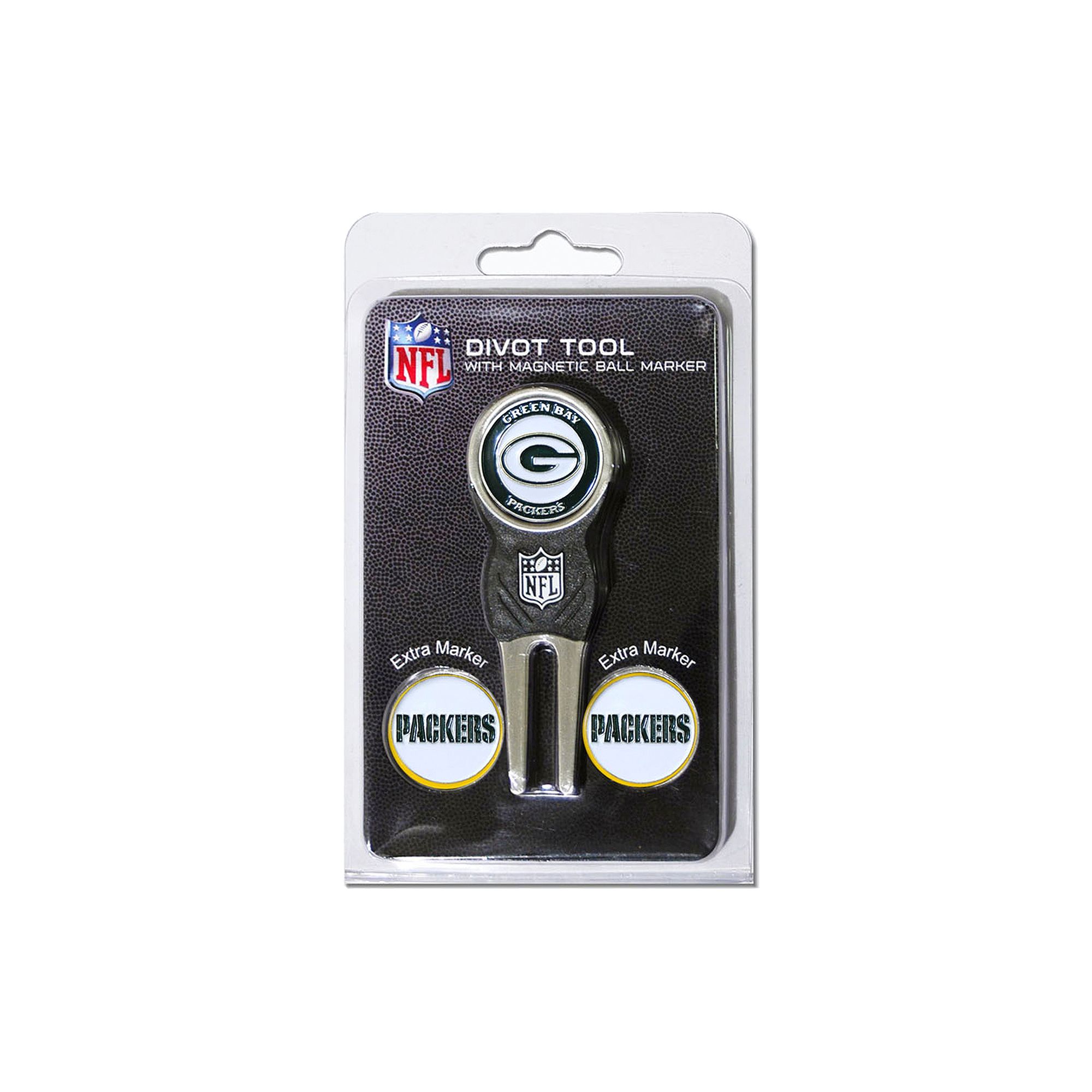 Team Golf Green Bay Packers 4-pc. Divot Tool & Ball Marker Set