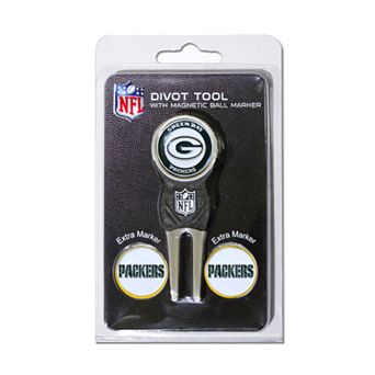 Team Golf Green Bay Packers 4 pc Divot Tool & Ball Marker Set