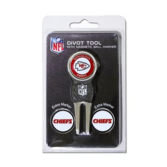 Team Golf Kansas City Chiefs 4 pc Divot Tool & Ball Marker Set