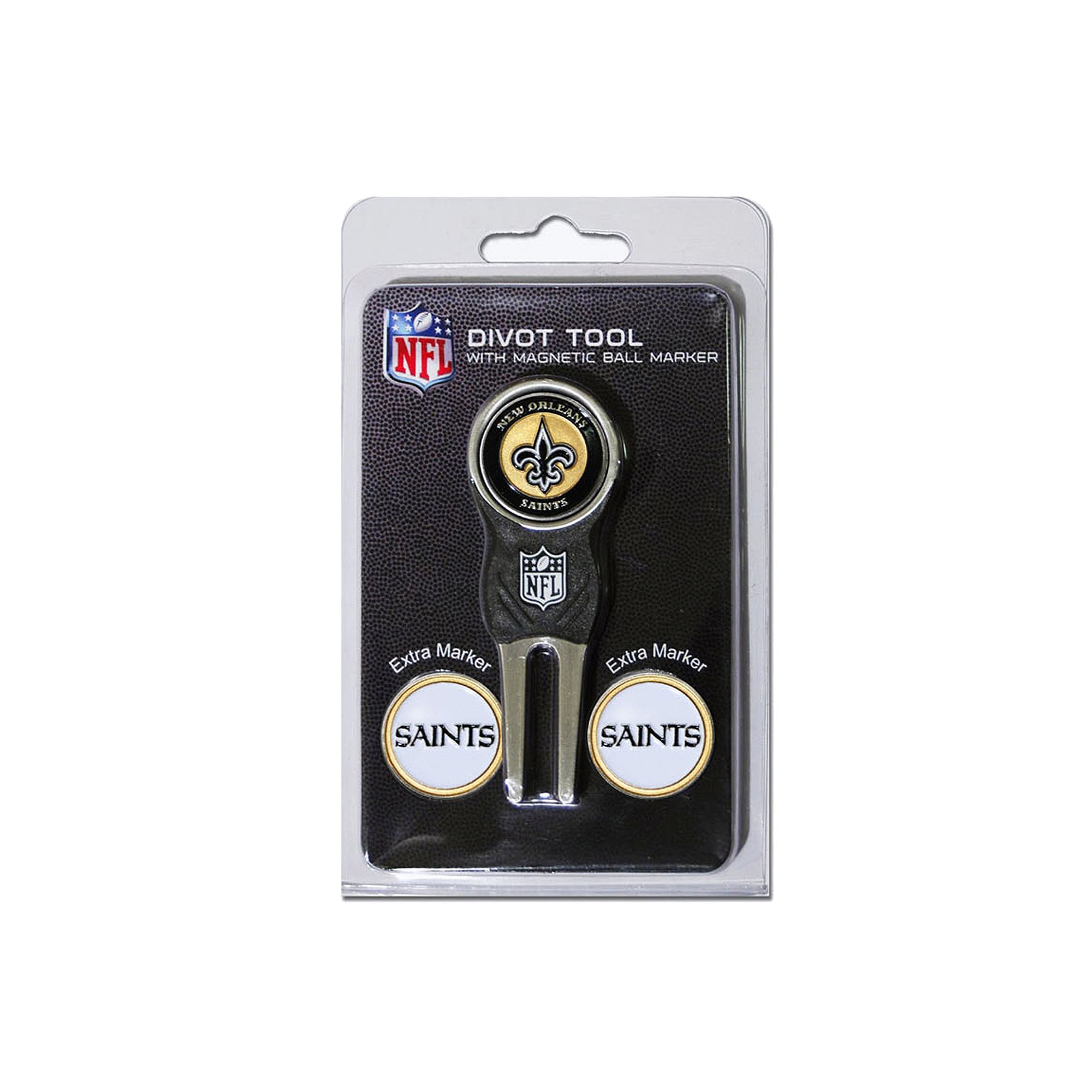 Team Golf New Orleans Saints 4-pc. Divot Tool & Ball Marker Set