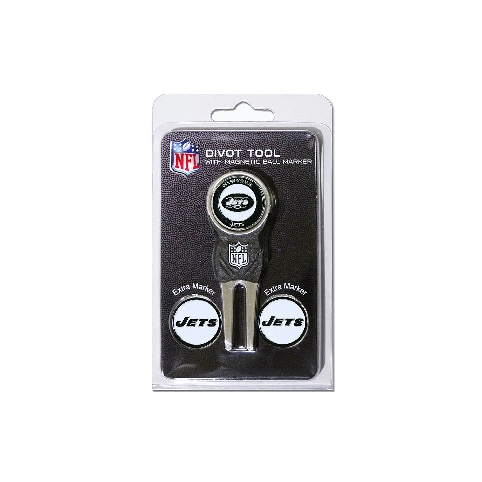 Team Golf New York Jets 4-pc. Divot Tool & Ball Marker Set