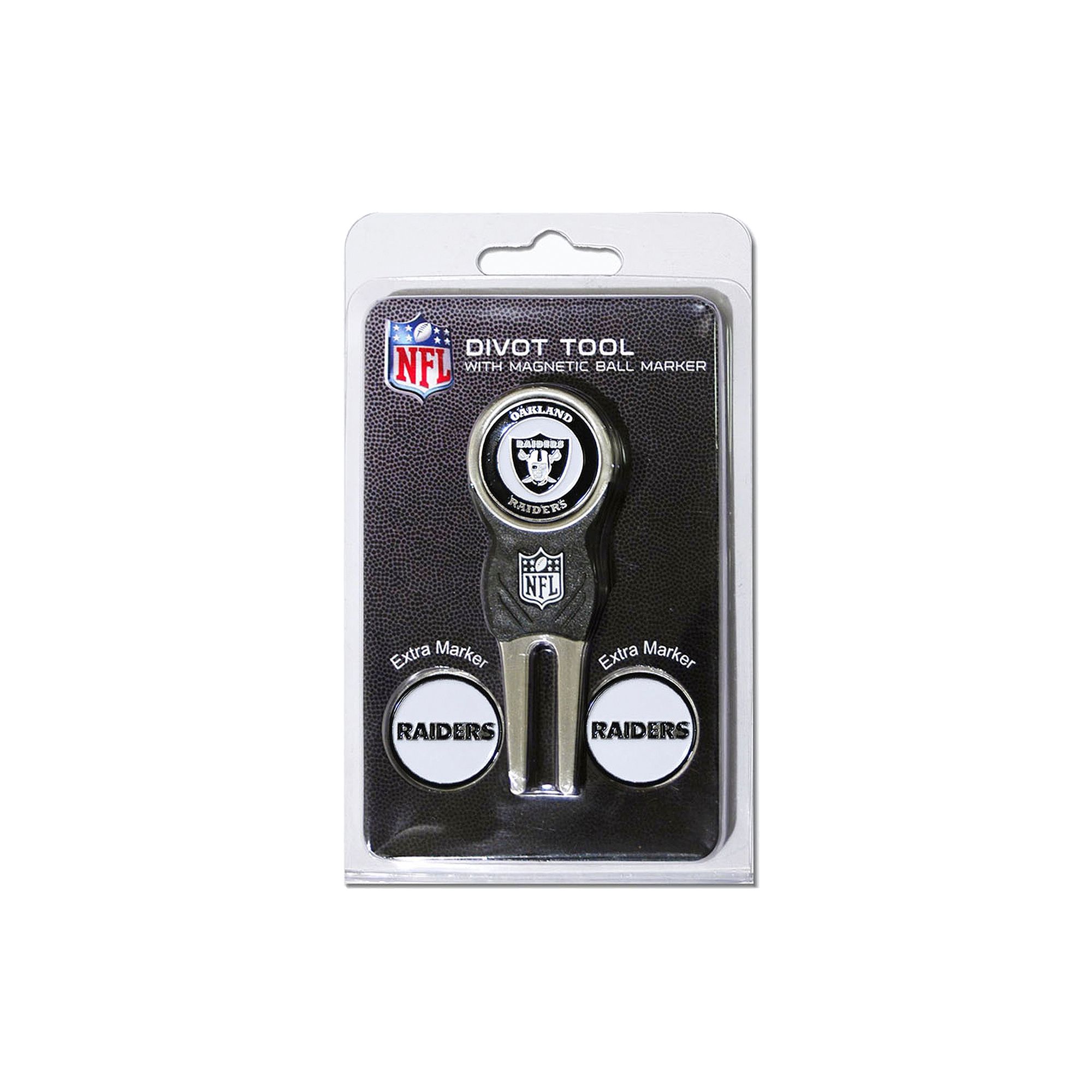 Team Golf Oakland Raiders 4-pc. Divot Tool & Ball Marker Set