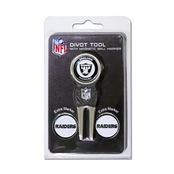 Team Golf Oakland Raiders 4 pc Divot Tool & Ball Marker Set