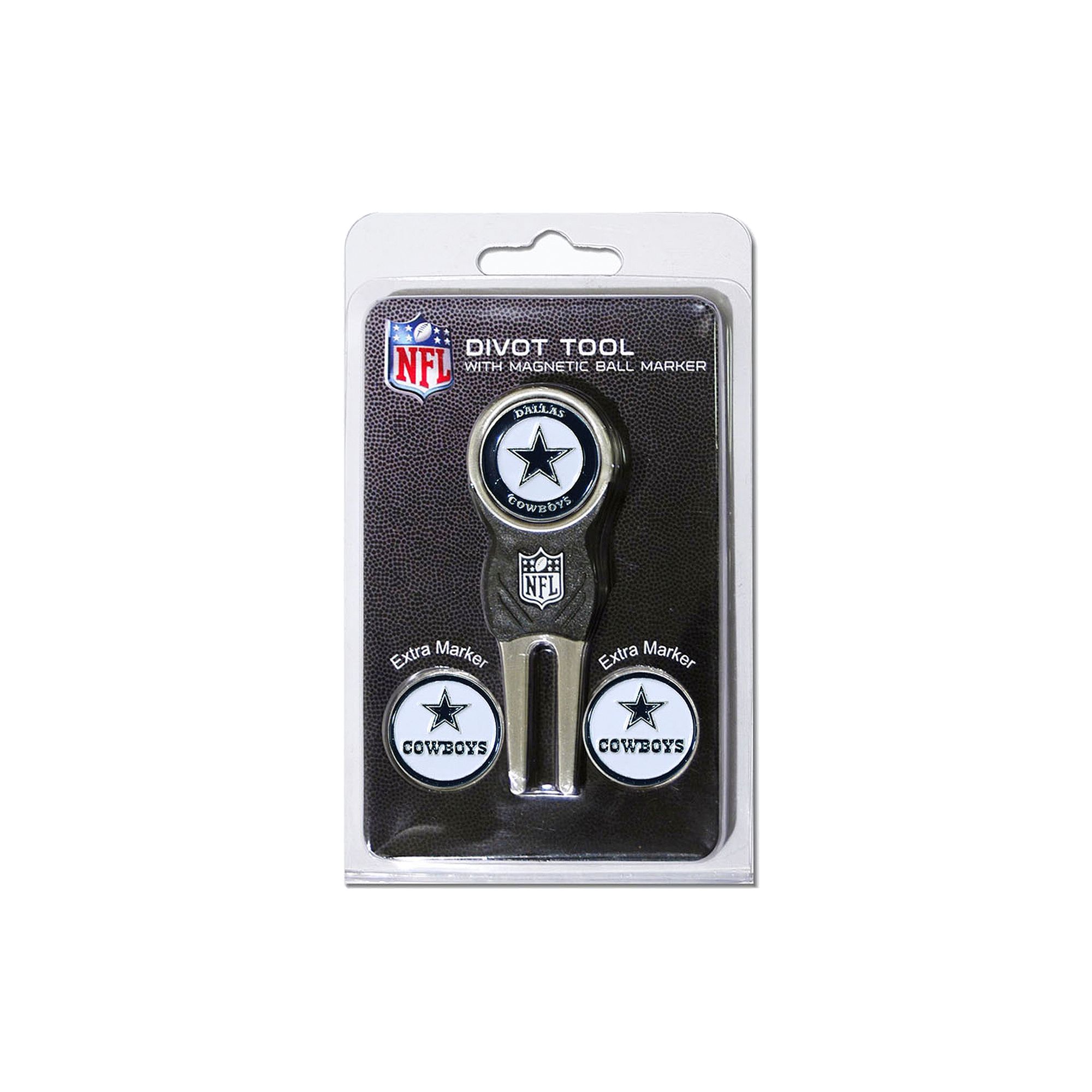 Team Golf Dallas Cowboys 4-pc. Divot Tool & Ball Marker Set