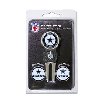 Team Golf Dallas Cowboys 4 pc Divot Tool & Ball Marker Set