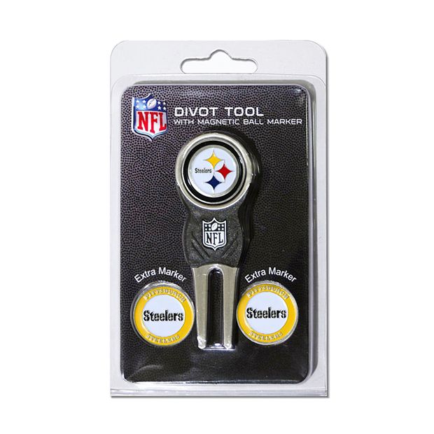 Team Golf Pittsburgh Steelers 4-pc. Divot Tool & Ball Marker Set