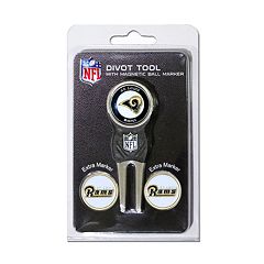 NFL Pro Shop St Louis Rams Golf Ball, Tee and 2 Chip Markers Set New