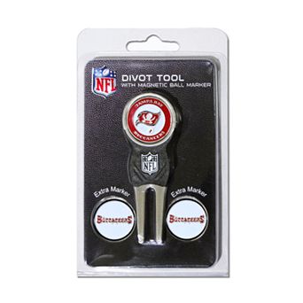 Team Golf Tampa Bay Buccaneers 4 pc Divot Tool & Ball Marker Set