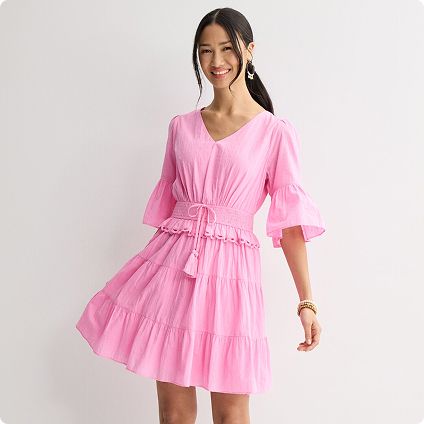 princess polly white dress Island Time Mini / Pink Floral bogojune1 Christmas Tree Dress - Cs apply. Size:XS / 8