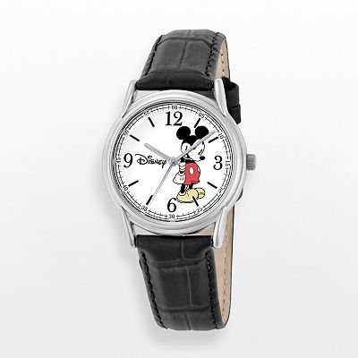 Disney s Mickey Mouse Men s Leather Watch