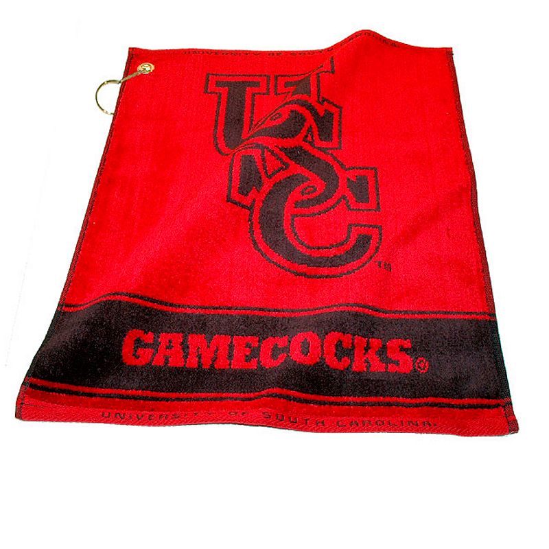 UPC 637556231802 product image for Team Golf South Carolina Gamecocks Woven Towel, Multicolor | upcitemdb.com