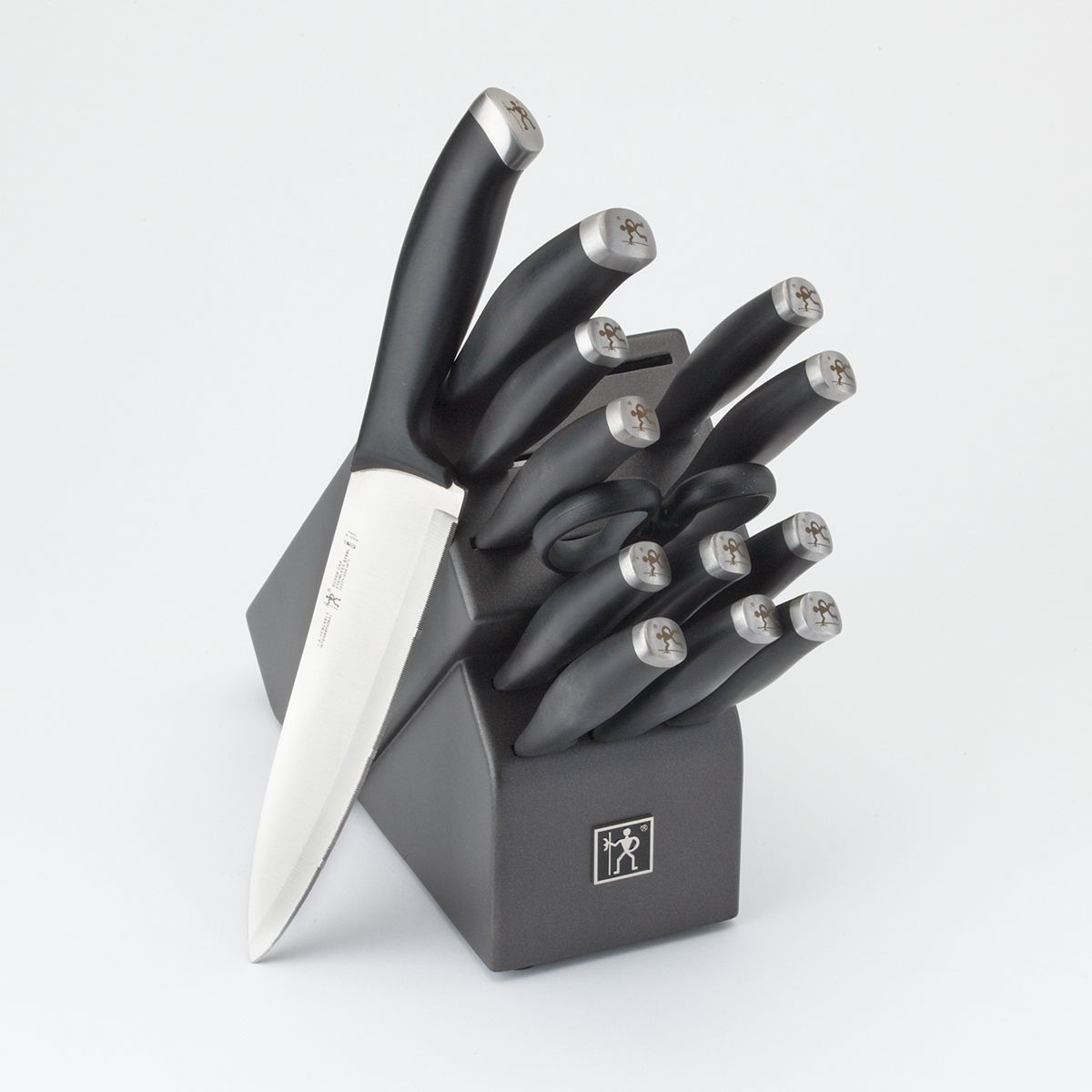 AIRPJ 14 Piece Stainless Steel Knife Block Set US-KS-11