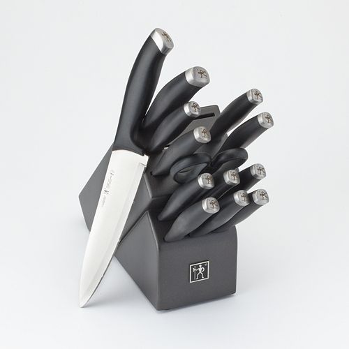 henckels silvercap 14 piece knife block set