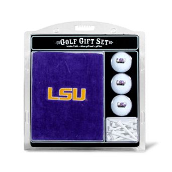 Team Golf LSU Tigers Embroidered Towel Gift Set