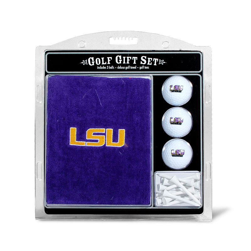 UPC 637556220202 product image for Team Golf LSU Tigers Embroidered Towel Gift Set, Multicolor | upcitemdb.com