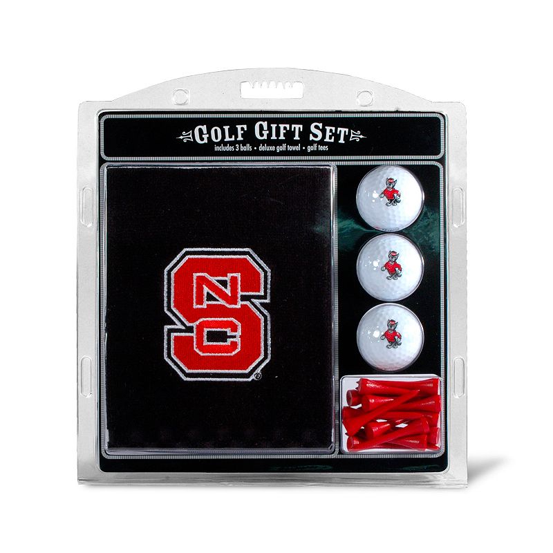 Team Golf North Carolina State Wolfpack Embroidered Towel Gift Set, Nst Team