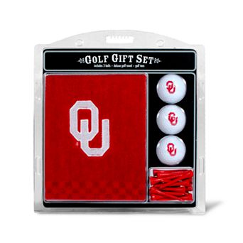 Team Golf Oklahoma Sooners Embroidered Towel Gift Set