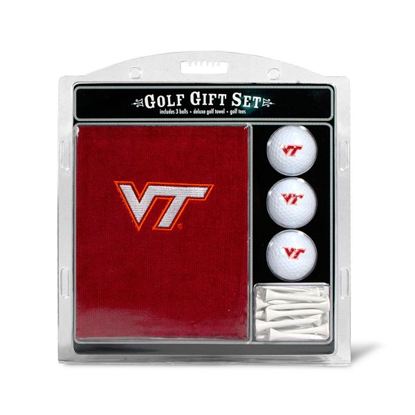 Team Golf Virginia Tech Hokies Embroidered Towel Gift Set