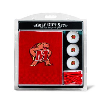 Team Golf Maryland Terrapins Embroidered Towel Gift Set