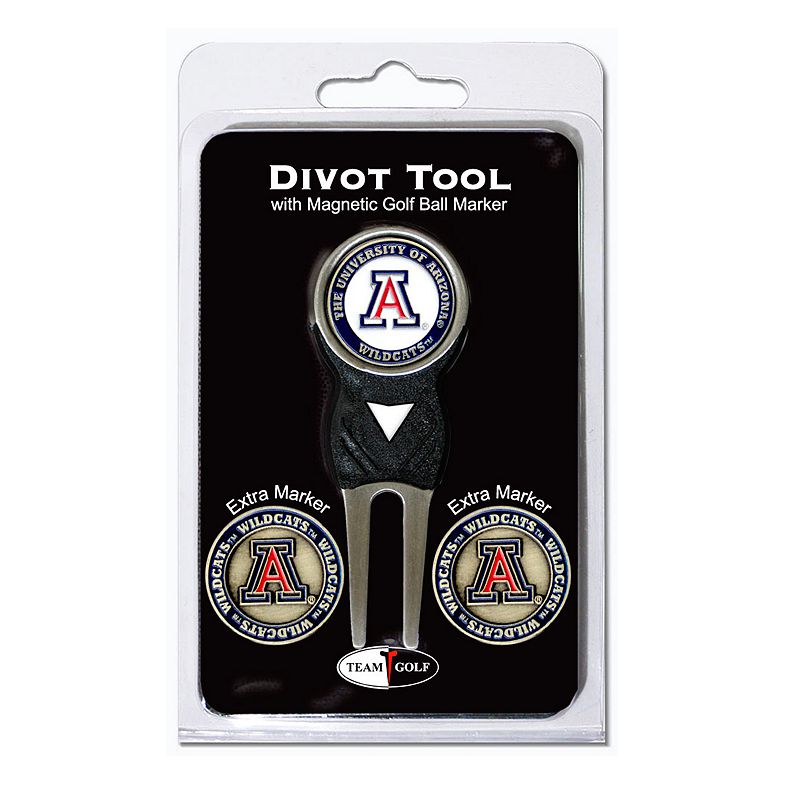 UPC 637556202451 product image for Team Golf Arizona Wildcats 4-pc. Divot Tool & Ball Marker Set | upcitemdb.com