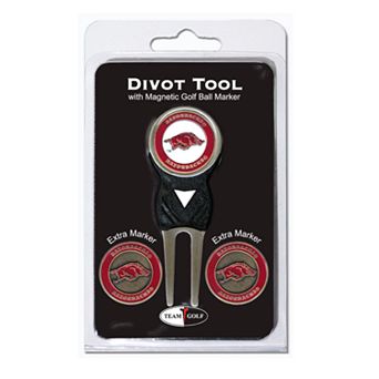 Team Golf Arkansas Razorbacks 4 pc Divot Tool & Ball Marker Set