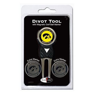 Team Golf Iowa Hawkeyes 4 pc Divot Tool & Ball Marker Set