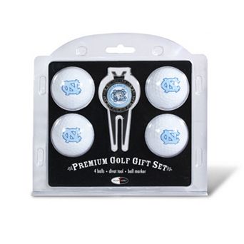 Team Golf North Carolina Tar Heels 4 pc Divot Tool & Ball Marker Set