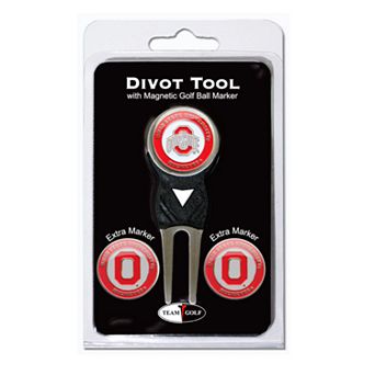 Team Golf Ohio State Buckeyes 4 pc Divot Tool & Ball Marker Set