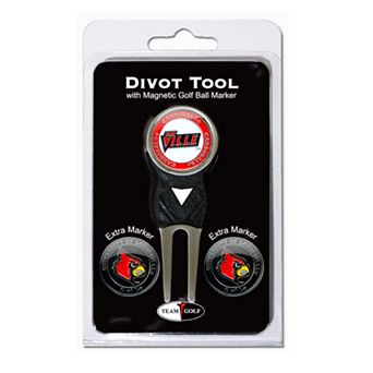 Team Golf Louisville Cardinals 4 pc Divot Tool & Ball Marker Set