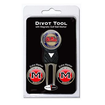 Team Golf Ole Miss Rebels 4 pc Divot Tool & Ball Marker Set