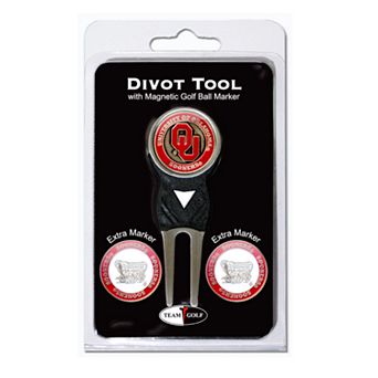 Team Golf Oklahoma Sooners 4 pc Divot Tool & Ball Marker Set